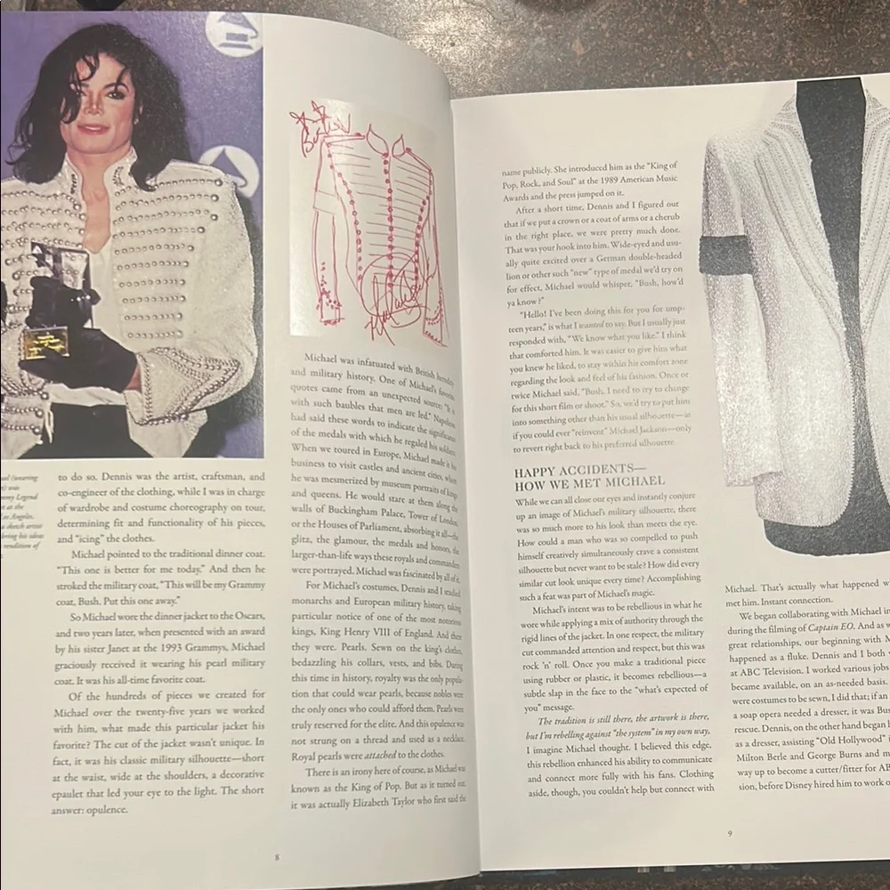 The King of Style Dressing Michael Jackson Coffee Table Book - Picture 8 of 13